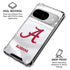 University of Alabama White Jersey Google Pixel 10 Clear Case